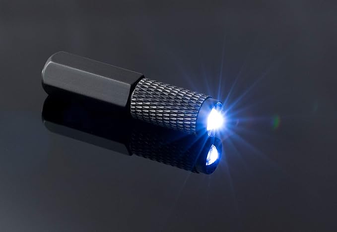 5N1 EDC Tactical Folding Knife, LED Flashlight, Ferro Fire Starter Rod, Glass Breaker, Seatbelt Cutter, 3in Razor Sharp Serrated Blade, Pocked Clip, Wilderness Survival