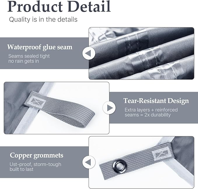 Camping Tarp Tent Portable Multifunctional Bushcraft Backpacking Tear-Resistant Fabric Rain Fly Tarps Awning Shelter Lightweight Waterproof Tarp(10×10 tarp)