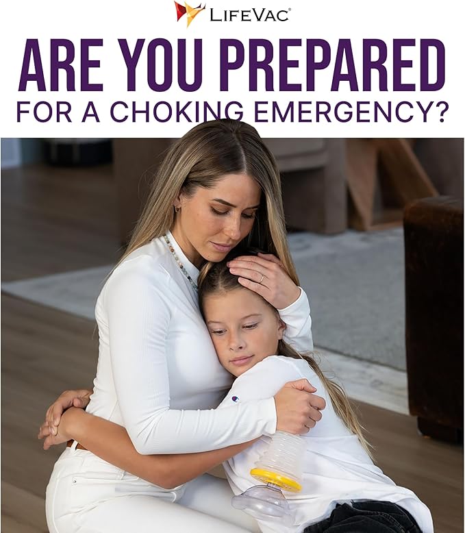 LifeVac Home Kit 2 Pack - Portable Suction Rescue Device, First Aid Kit for Kids and Adults, Portable Airway Suction Device for Children and Adults