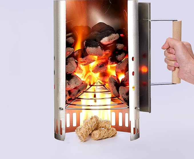 Fire Starter - Natural Fire Starters for Fireplace, Campfires, Chimney, BBQ, Fire Pit & Wood Fireplace - Odorless Pine Firestarter, Charcoal Starter for Grill (60pcs)