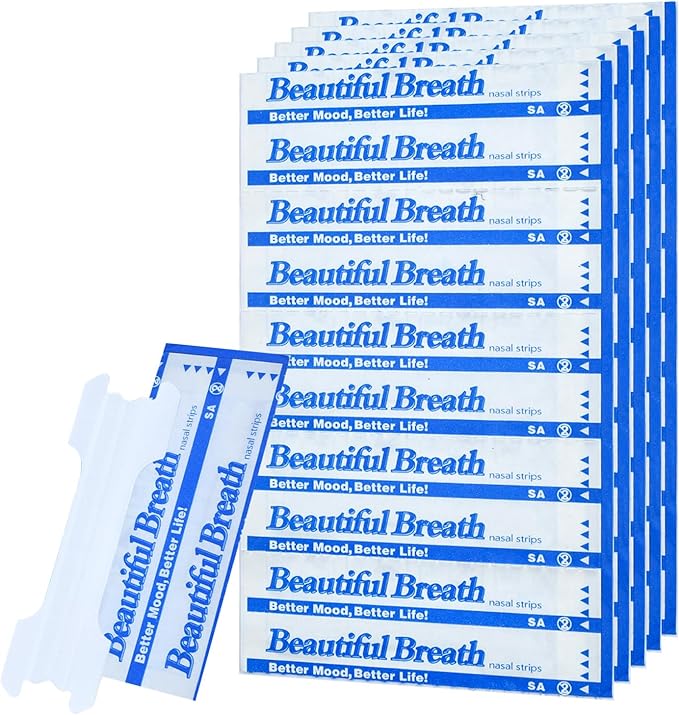 Upgraded Version - Invisible and Transparent Nasal Strips (66mm*19mm) (300)