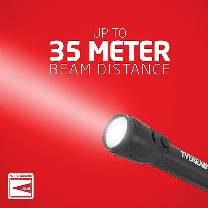 Eveready LED Flashlight (8-Pack) Bright Reliable Flashlights for General Purpose, Great for Camping, Car, Emergency Storm Power Outage Handheld Flashlight (Batteries Included)