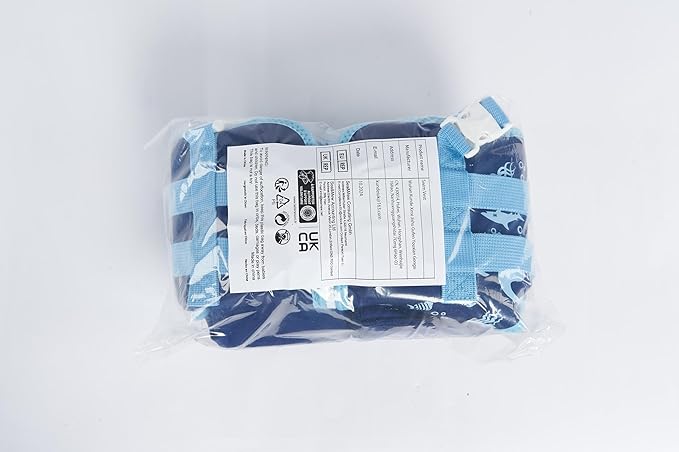 Gogokids Swim Vest for Kids Learn to Swim, Toddler Floaties Fit 20-50 lbs Girls & Boys, Buoyancy Jacket Swimming Aid with Duel Adjustable Safety Strap and Padded Crotch Straps