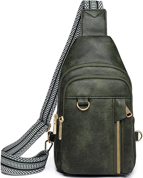 Cross Body Bags for Woman Men Sling Bag Chest Bag with Adjustable Strap Crossbody Handbags Women's Crossbody Bags