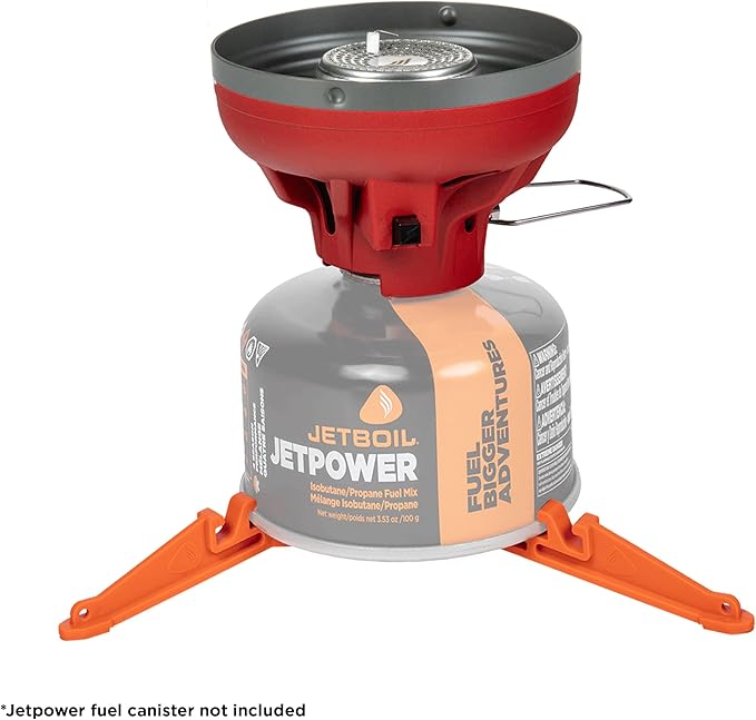 Jetboil Flash Camping and Backpacking Stove System, Portable Propane/Isobutane Burner with Cooking Cup for Outdoor Trips and Hiking