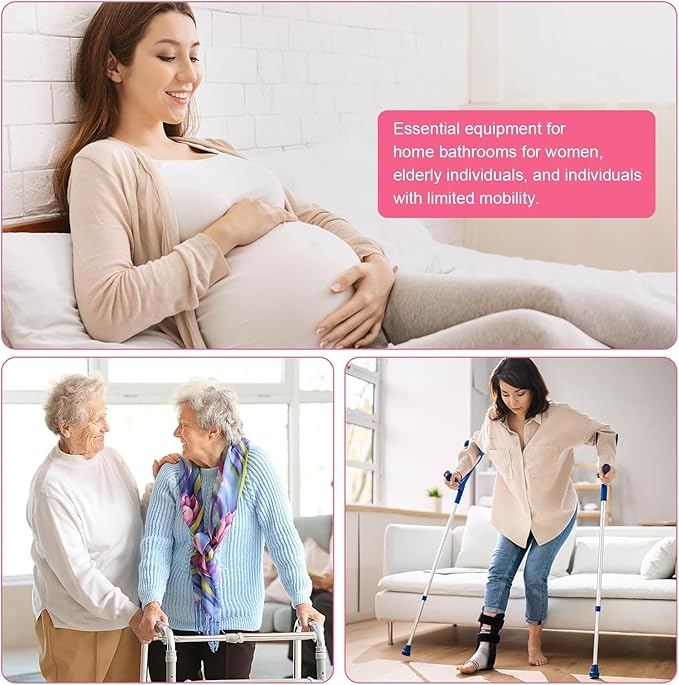 Female Urination Device, Reusable Female Urinal Silicone Women Pee Funnel Allows Women to Pee Standing Up, The Perfect Companion for Camping,Outdoor,Travel（Fuchsia）