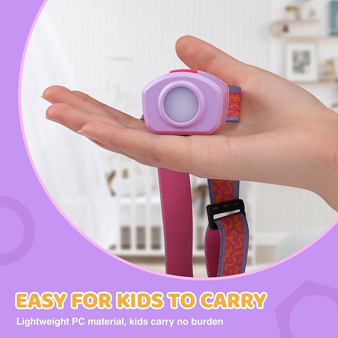 EverBrite LED Headlamp Rechargeable Kids Headlamp with RGB Mode and Adjustable Headband, 3 Modes Multicolor Headlamp for Camping, Reading, Exploring, Halloween, Christmas