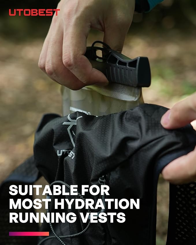 UTOBEST Hydration Bladder,TPU Water Bladder,Water Bladder for Hiking Backpack,BPA Free,Wide Opening,Leak-Proof,Water Reservoir for Hiking Cycling Camping Running