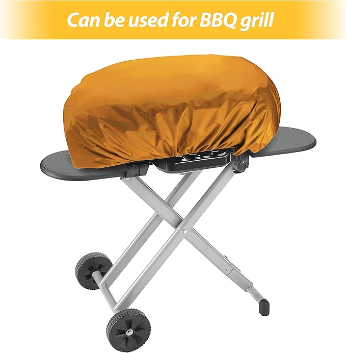 Silfrae Waterproof Rucksack Cover Backpack Rain Cover 30L-100L for Travel Climbing Hiking (Orange, 40L-50L)