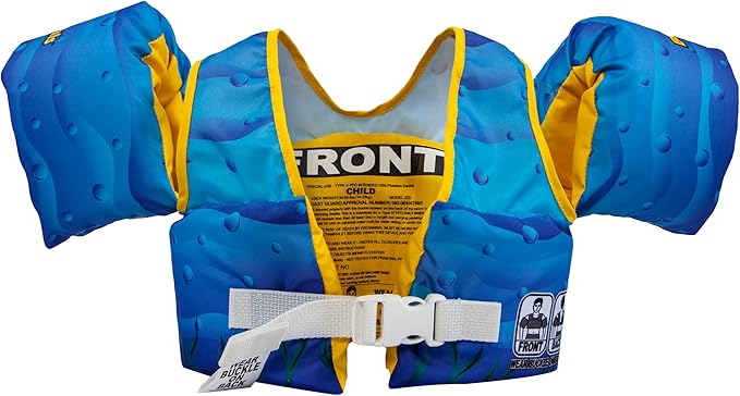 Body Glove Paddle Pals Learn to Swim Coast Guard Approved Kids Life Jacket PFD