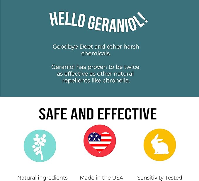 Quitch Mosquito Bug Repellent Balm, Bug Spray Alternative Insect Repellent Travel Size, DEET-Free Vacation Essentials Cruise Must Have, Natural Bug Repellent Wipes Alternative, Made in The USA