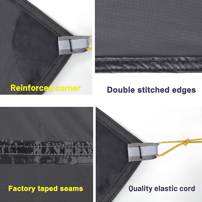 LANSHAN Ultralight Tent 3-Season Backpacking Tent for 1-Person or 2-Person Camping, Trekking, Kayaking, Climbing, Hiking