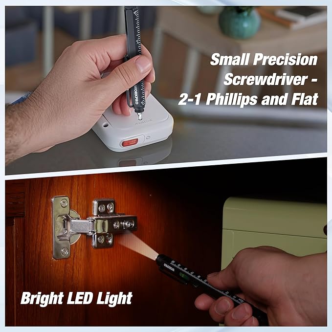 Father’s Day Gifts for Men, 9 Functions Multi-tool Pen Set, Birthday Gifts for Who Have Everything, Cool EDC Gadgets for Men, Stocking Stuffers, for Dad Grandpa Husband Him Adults Boyfriend