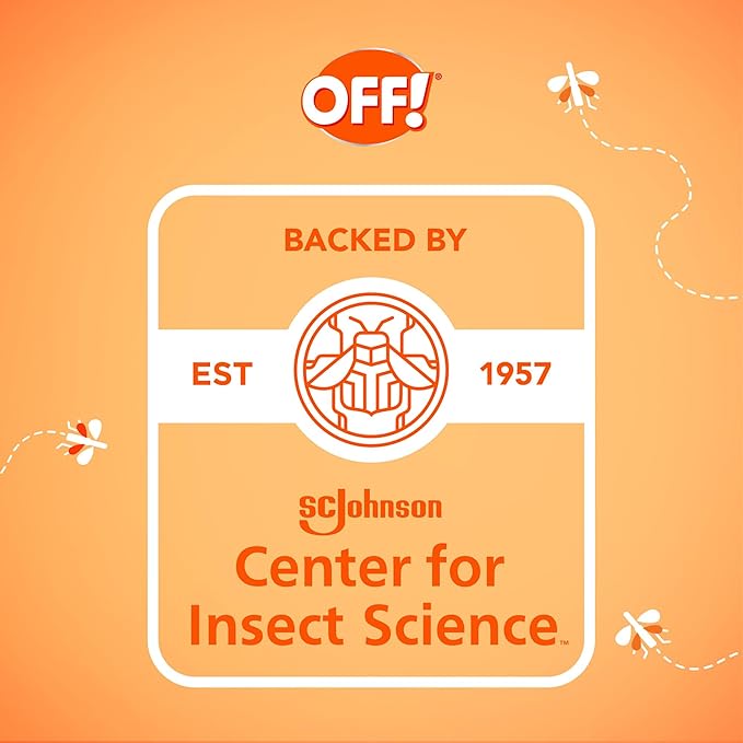OFF! Family Care Mosquito, Tick, and Insect Repellent, Bug Spray Containing 15% DEET, Protects Against Mosquitoes, 4 Oz, 2 Count