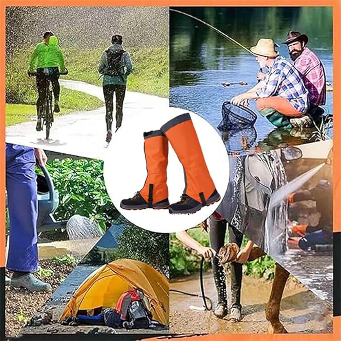 Leg Gaiters Waterproof Boot Gaiters for Hiking Walking Climbing Hunting Skiing