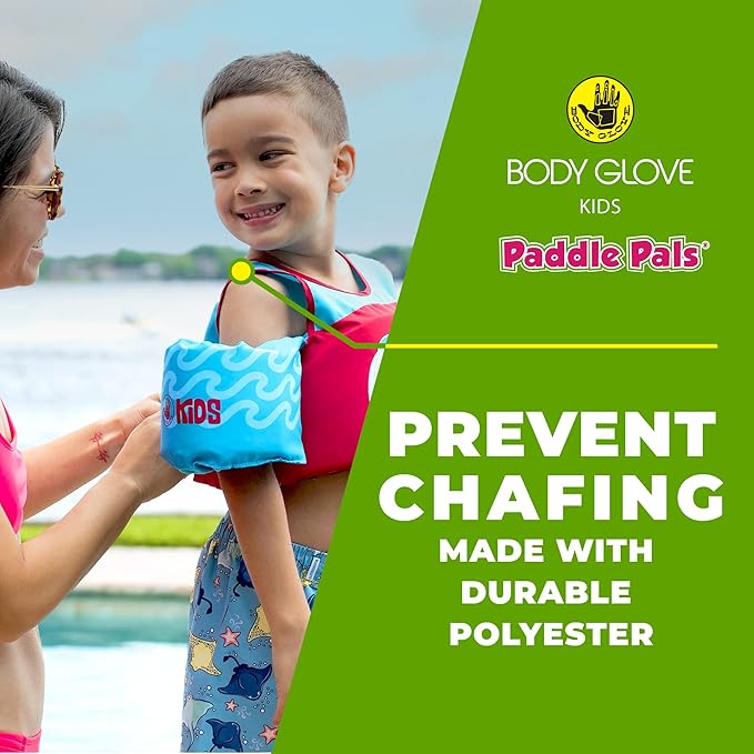 Body Glove Paddle Pals Learn to Swim Coast Guard Approved Kids Life Jacket PFD