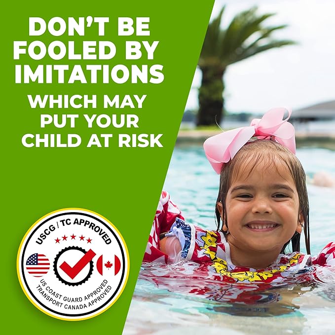 Body Glove Paddle Pals Learn to Swim Coast Guard Approved Kids Life Jacket PFD