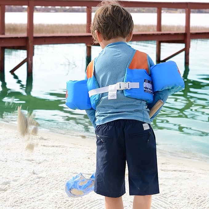 Body Glove Paddle Pals Learn to Swim Coast Guard Approved Kids Life Jacket PFD