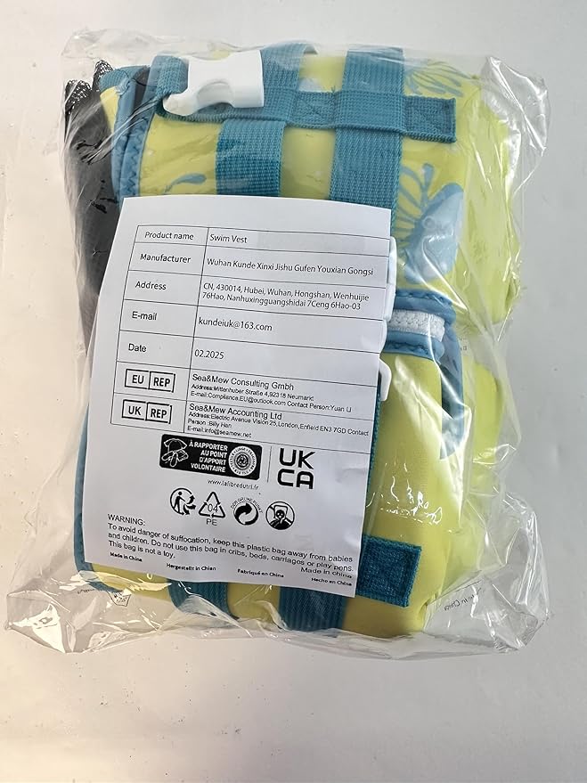 Gogokids Swim Vest for Kids Learn to Swim, Toddler Floaties Fit 20-50 lbs Girls & Boys, Buoyancy Jacket Swimming Aid with Duel Adjustable Safety Strap and Padded Crotch Straps