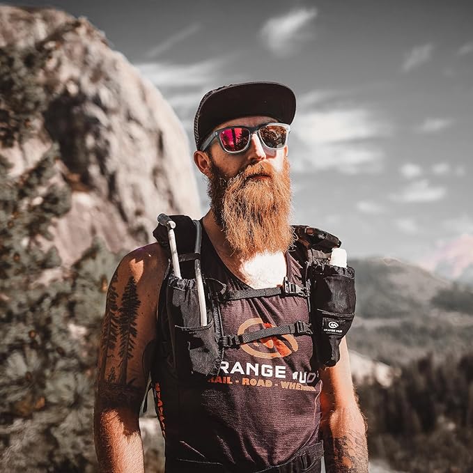 Orange Mud Endurance Pack V3.0 Running Vest – 2L Hydration Backpack for Trail Running, Hiking & Cycling – Lightweight, Breathable Mesh, Gear Pockets, Trekking Pole Loops