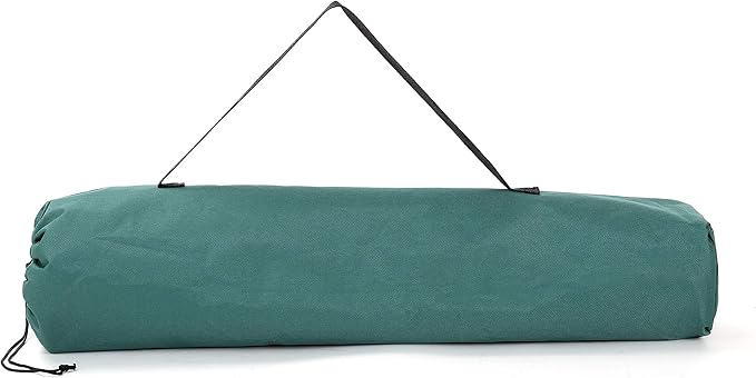 ARROWHEAD OUTDOOR 26” (66cm) Portable Camping Folding Table, 2 Cup Holders, Square, Carrying Case, Steel Frame, High-Grade 600D Canvas