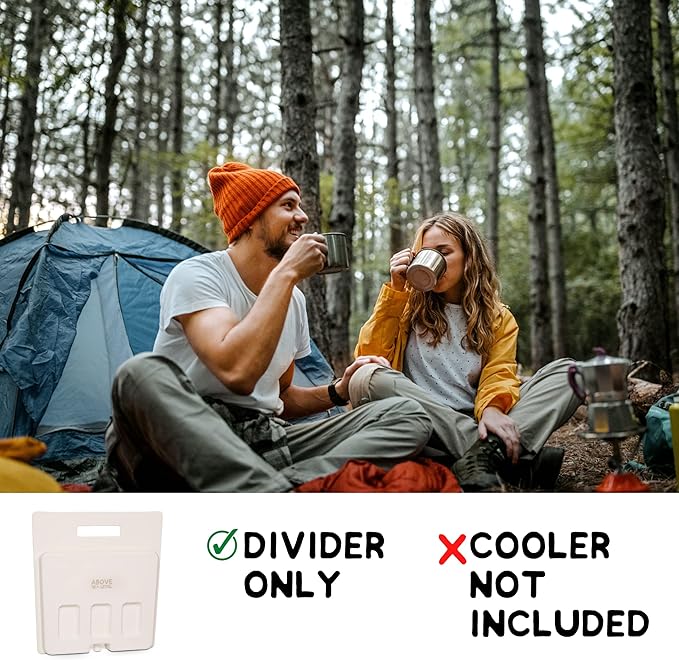 Ice Pack Divider for YETI Coolers - Four Sizes to Fit The YETI Tundra Haul, 35, 45, 65, Roadie 48, 60 - YETI Cooler Accessories - Freezable YETI Accessories