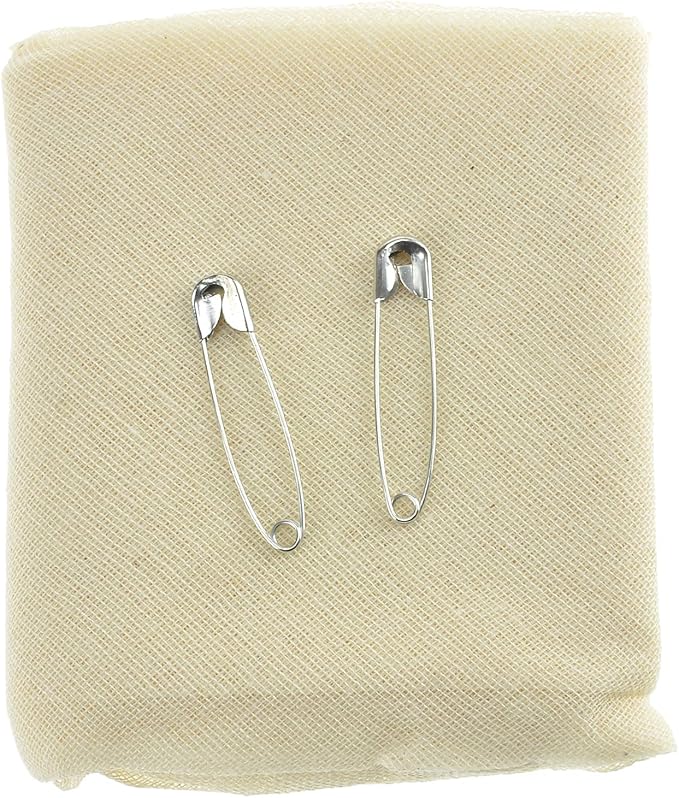 Dealmed Latex-Free Triangular Bandages – 12 Cotton Bandages with 2 Safety Pins, 36" x 36" x 51" Compression Bandage Wrap, Wound Care Product for First Aid Kit and Medical Facilities