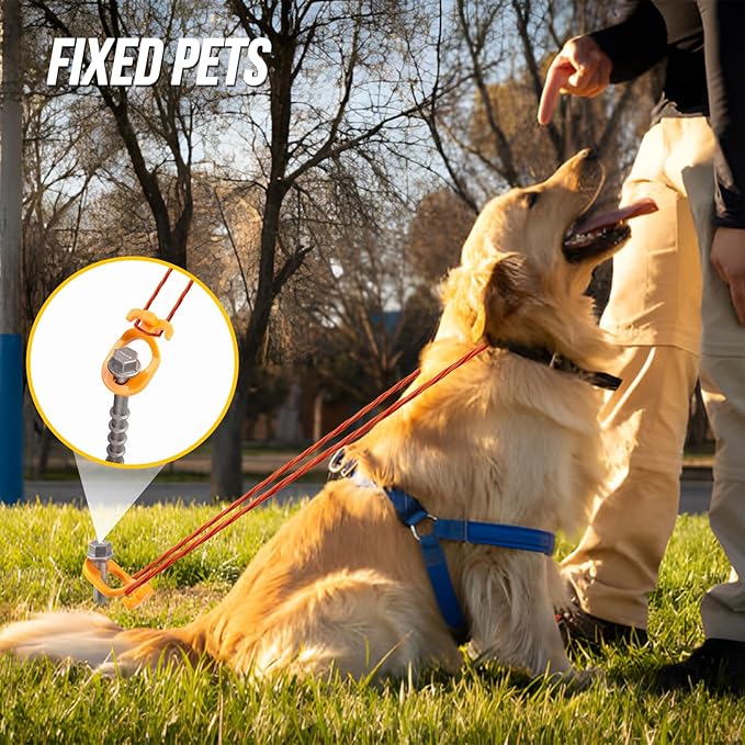 16 PCS Screw in Tent Stakes for Women Men - Ground Anchors for Sand, Canopy, Trampolines, Camping Aluminium Heavy Duty Rust Prevention Pegs Drillable Lightweight Safe - Silvery 14 inch