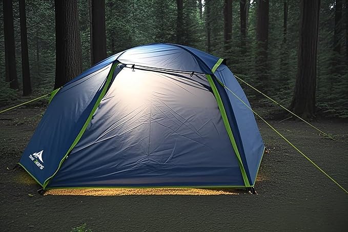 ThreeBears 4-Person Backpacking Tent Shelter, 3000mm Waterproof, Easy Setup, Spacious for Family Outdoor Adventures, Hiking, and Camping Trips