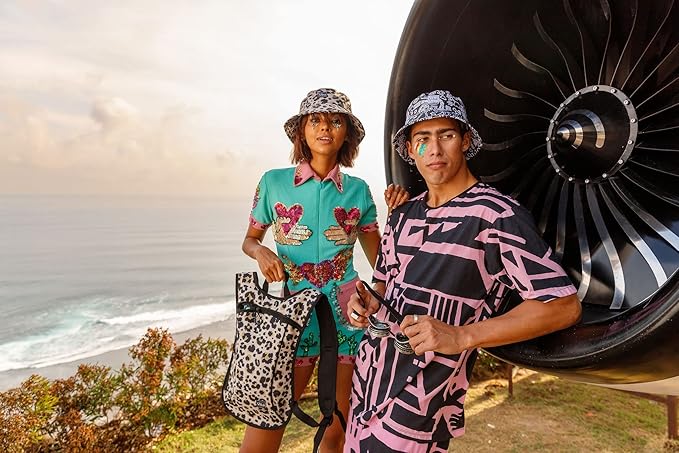 Vibe Festival Gear Hydration Pack Backpack with 2L Water Bladder for Women, Men, Teens, Kids - Hydropack Hydro Sports, Outdoor, Running, Camping, Hiking, Festivals, Raves