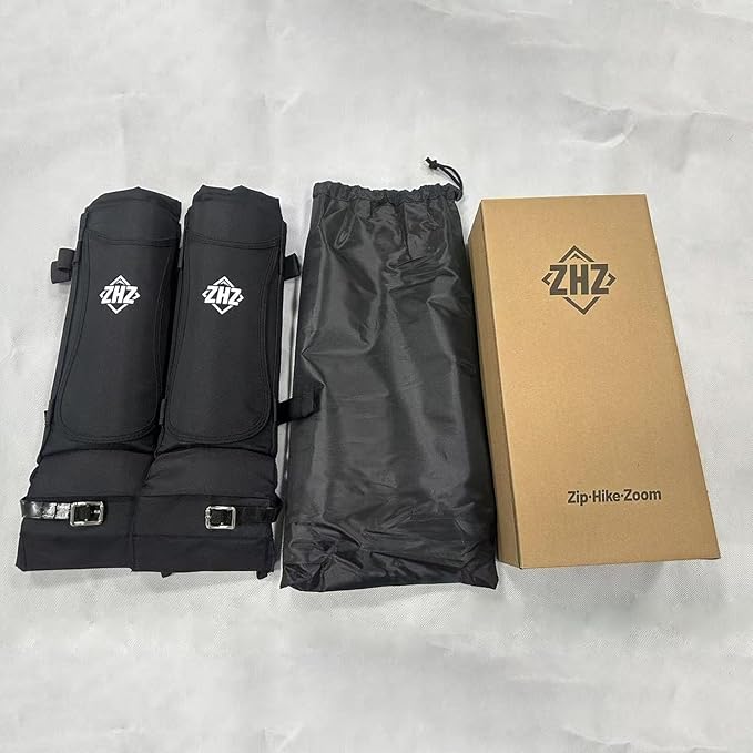 ZHZ Snake Gaiters Durable Waterproof Snake Chaps Lower Legs Protection,Snake Guards with Adjustable Size for Men & Women,Used for Hunting,Hiking and Farm Work