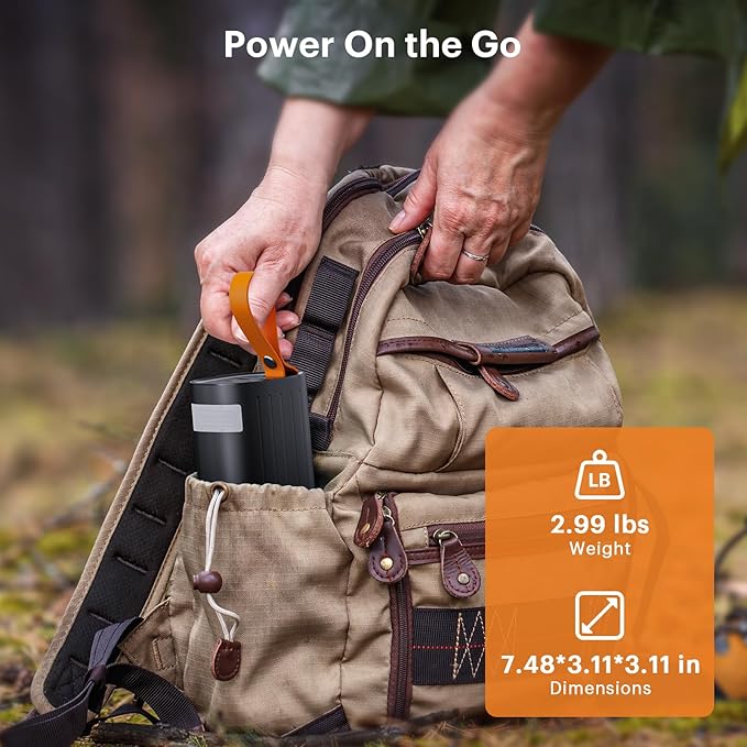 60000mAh Power Bank,Travel Essentials,200W Portable Charger with 2 Fast Charging USB-C &2 USB-A Output,Compatible with Phones Airpods Laptop Drone for Home Backup Travel Camping Essentials