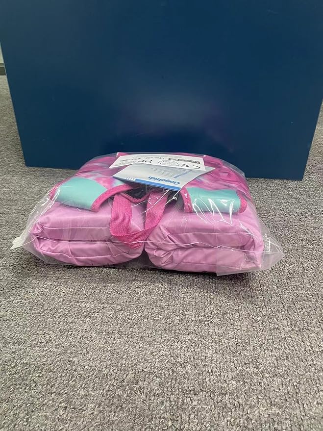 Gogokids Swim Vest for Kids Learn to Swim, Toddler Floaties Fit 20-50 lbs Girls & Boys, Buoyancy Jacket Swimming Aid with Duel Adjustable Safety Strap and Padded Crotch Straps