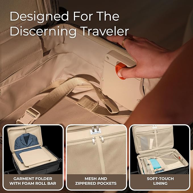 Briggs & Riley 31" Extra Large Expandable Spinner - Checked Luggage for Travel, Suitcases with Wheels, Softside Rolling Bag for Men & Women, Self-Repairing Zipper - Baseline Collection, Navy