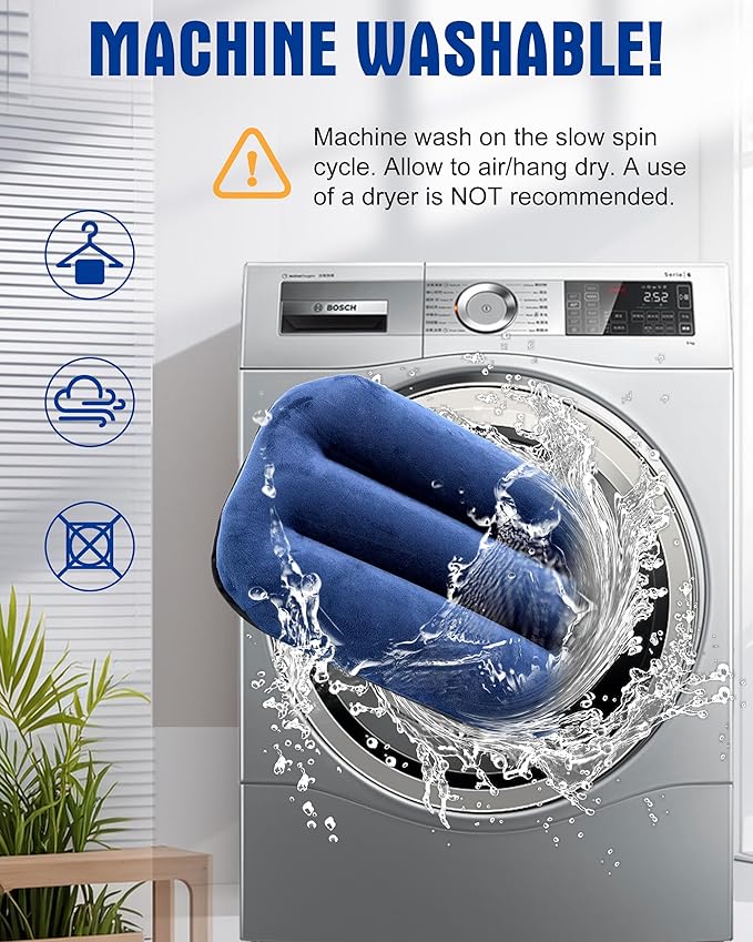 Ultralight Inflatable Camping Pillow for Sleeping – Soft Velvet Cover, Compact & Portable, Ergonomic Neck Support, Machine Washable Air Pillow, Perfect for Travel, Hiking, Backpacking – Blue