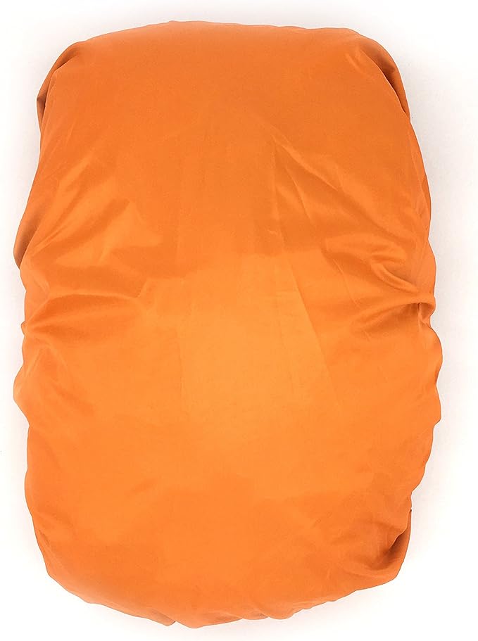 Silfrae Waterproof Rucksack Cover Backpack Rain Cover 30L-100L for Travel Climbing Hiking (Orange, 40L-50L)