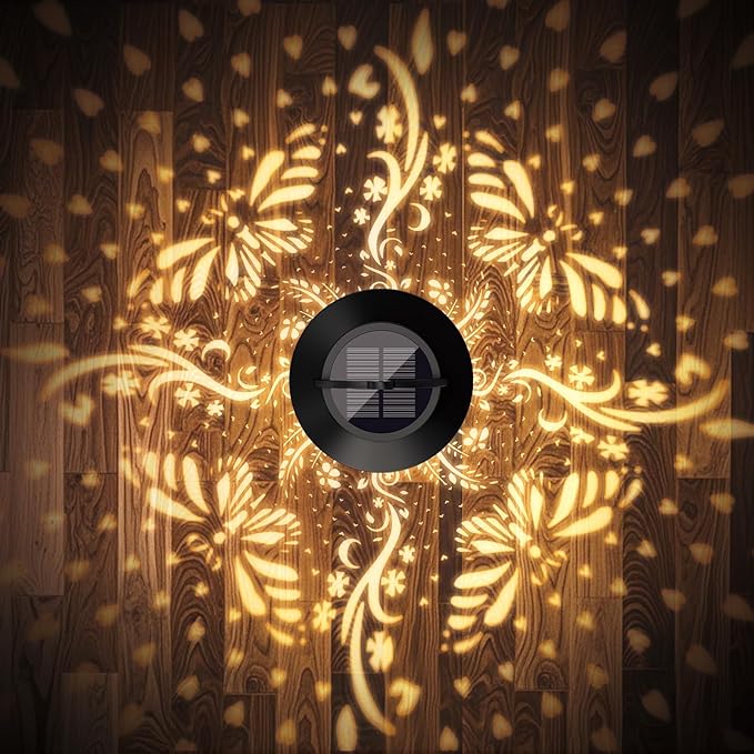 Butterfly Solar Lantern Outdoor Waterproof - Hanging Solar Lights Decorative Gifts for Women Mom, for Garden Decor, Backyard, Patio, Yard, Lawn, Porch (Butterfly)