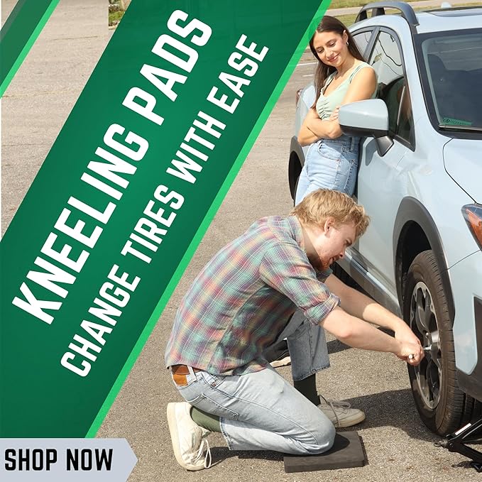 XCEL Stadium Seat Cushion (4 Pack), Multi-Use Kneeling Pads, Thick Bleacher Cushion Stadium Seats for Sports Larger Than Others, Outdoor Seating, Garage, Yoga Water Resistant and Soft (14" x 12" x 1")