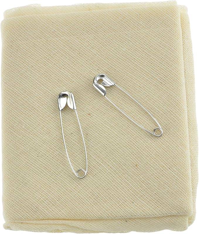 Dealmed Latex-Free Triangular Bandages – 12 Cotton Bandages with 2 Safety Pins, 40" x 40" x 56" Compression Bandage Wrap, Wound Care Product for First Aid Kit and Medical Facilities