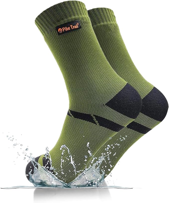 Pike Trail - Breathable, Waterproof Socks Ideal Hiking, Trekking, Wading, Fishing and Camping Essentials