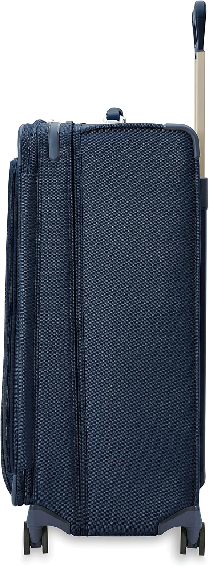 Briggs & Riley 31" Extra Large Expandable Spinner - Checked Luggage for Travel, Suitcases with Wheels, Softside Rolling Bag for Men & Women, Self-Repairing Zipper - Baseline Collection, Navy