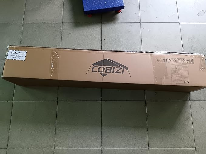 COBIZI 10x15 Pop Up Canopy Without Sidewall,Heavy Duty Canopy UPF 50+ All Season Wind Waterproof Commercial Outdoor Wedding Party Tents for Parties Gazebo with Carry Bag(10 x 15 ft Black)