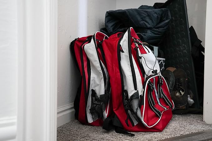 Blue Seventy-Two - Pro Series - Red Deluxe 72 Hour Emergency Backpack Survival Kit for 1 Person | Survival Kit for Emergencies (Includes Water Tablets)