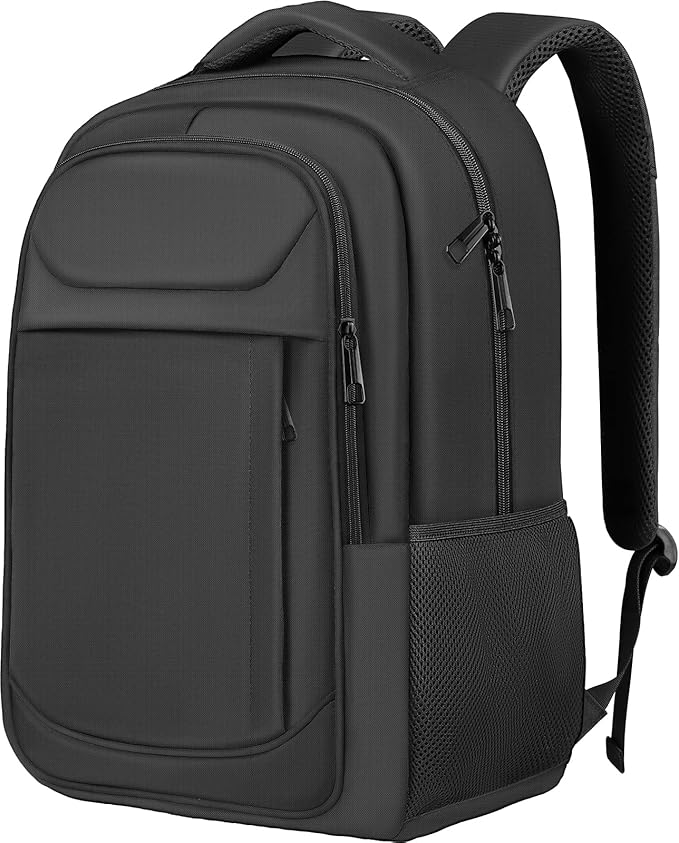 Travel Laptop Backpack, 17 Inch Extra Large Laptop Backpack For Men Women, Airline Approved Big Backpacks for Business Work College School Computer Bag, Travel Daypack Bag Gifts for Men, Black