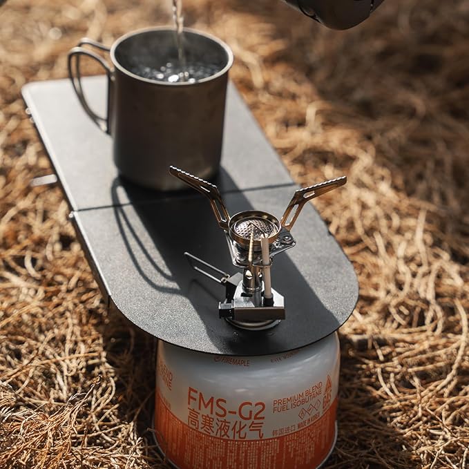 Fire-Maple Torch Gas Stove – Ultralight Backpacking Camping Stove, Built-in Piezo Ignition, Stainless Steel & Aluminum Alloy, Compact & Portable, Ideal for Hiking & Outdoor Cooking