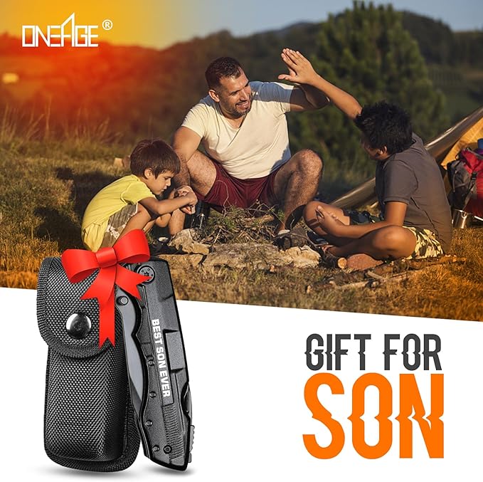 Gifts for Son,”Best Son Ever”Multitool Knife,Stocking Stuffers for Son,Son Birthday Gifts,Gifts Idea for Son,Gifts for Son from Mom Dad,Best Son Gifts,Graduation Gifts,Son Christmas Gift