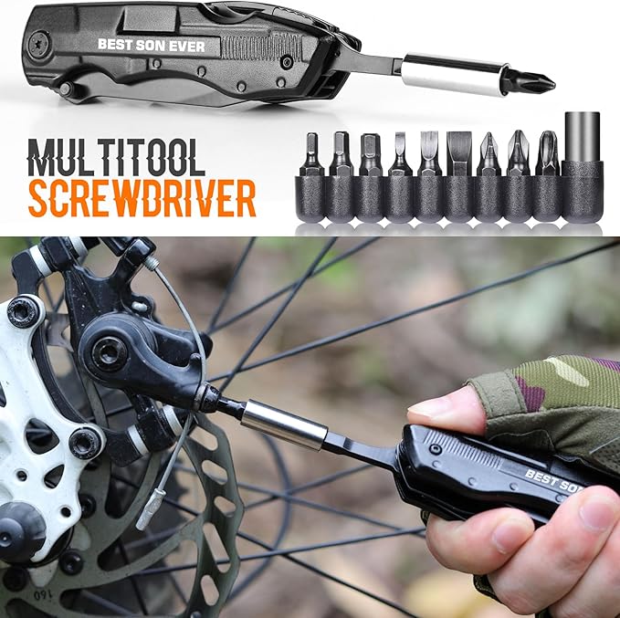 Gifts for Son,”Best Son Ever”Multitool Knife,Stocking Stuffers for Son,Son Birthday Gifts,Gifts Idea for Son,Gifts for Son from Mom Dad,Best Son Gifts,Graduation Gifts,Son Christmas Gift