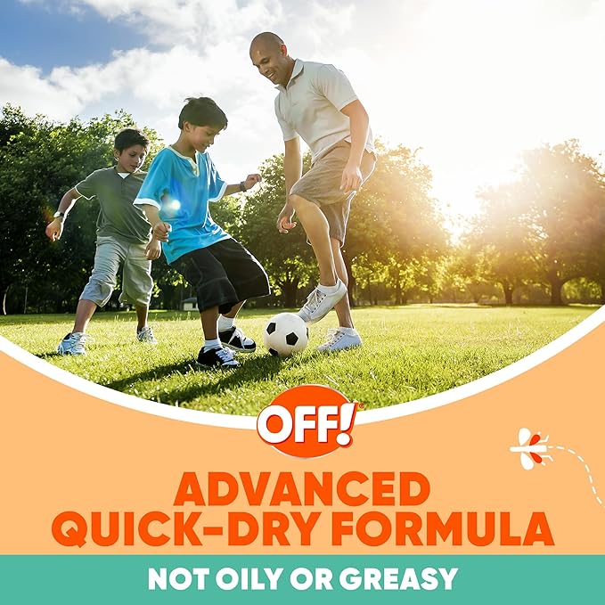 OFF! Family Care Mosquito, Tick, and Insect Repellent, Bug Spray Containing 15% DEET, Protects Against Mosquitoes, 4 Oz, 2 Count