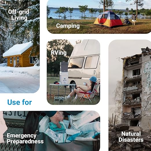 UZ-2 Camping Water Filter and Drinking Water Filter System, Portable Travel Alternative to Purification Systems, for Camping, Backpacking, and Hiking