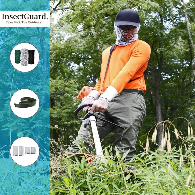 Tick Gaiters - PullOn Permethrin Treated, Ticks, Mosquitoes, Flies & More Insect Repellent, Unisex